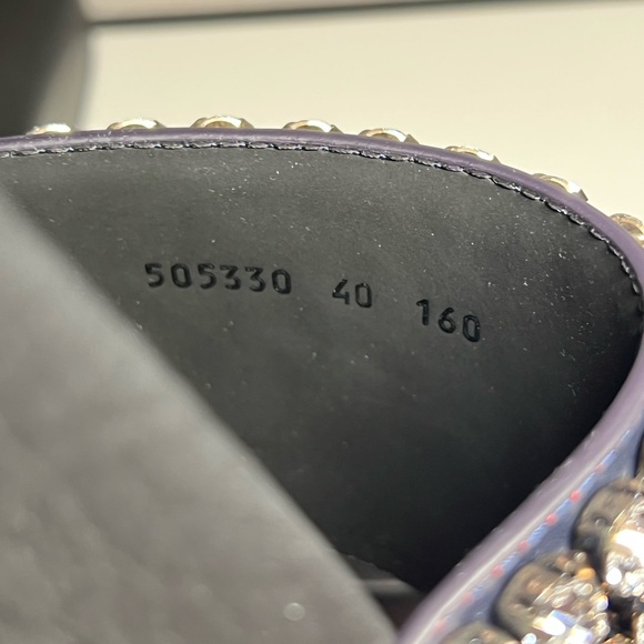 Gucci crystal slides - Picture 4 of 6